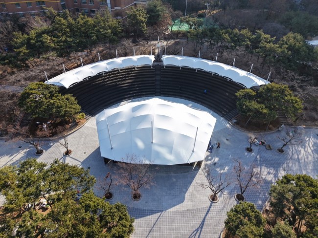 시흥시 비둘기공원 야외무대 새 단장…원도심 문화 거점으로 재탄생