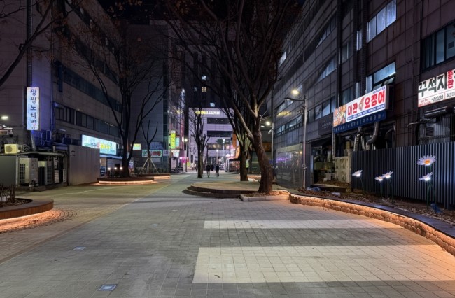 인천 연수구, '연수동 야간 특화 거리 조성사업(2차)' 준공