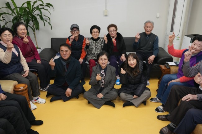 강북구, 새해맞이 경로당 순회…노인 복지 현장 의견 수렴