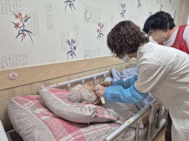 미추홀구보건소, 관내 요양기관 10개소 대상 '순회 구강건강 관리' 시행