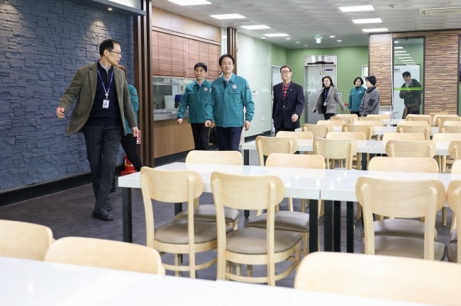 고양시, 한파 대비 노인복지시설 현장 점검