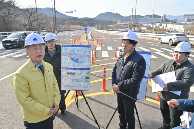 광주 서구, 매월∼효천 도로 전면 개통