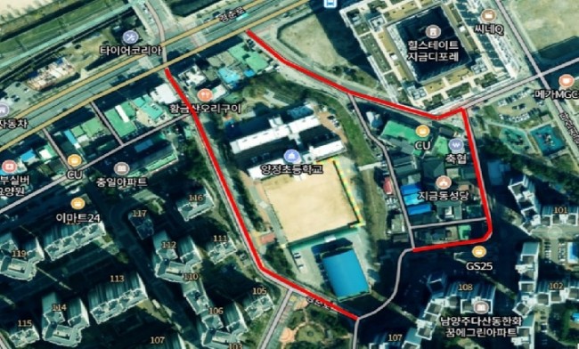 남양주시, 양정초 통학로 전선 지중화 확정…어린이 안전 강화