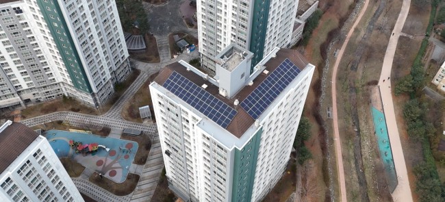 수원특례시, '아파트 알이(RE)100 옥상형 태양광 시범사업' 추진