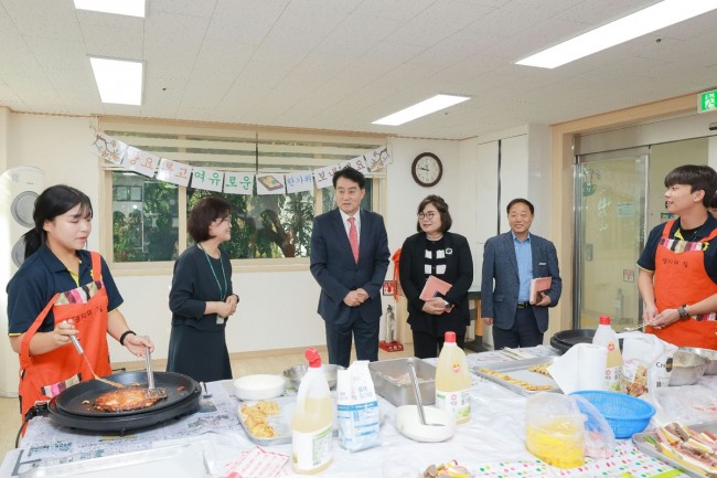 하은호 군포시장의 따뜻한 설 명절 위문