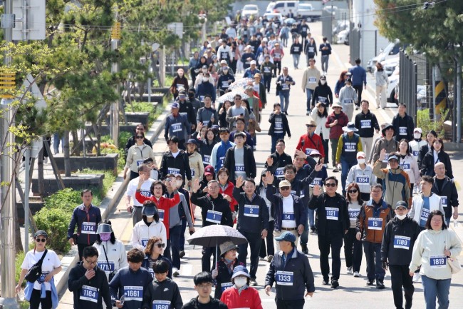 인천 동구, '2026 주민화합 구민건강걷기행사' 개최
