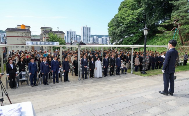 군포시, 제71회 현충일 추념식 엄숙히 거행