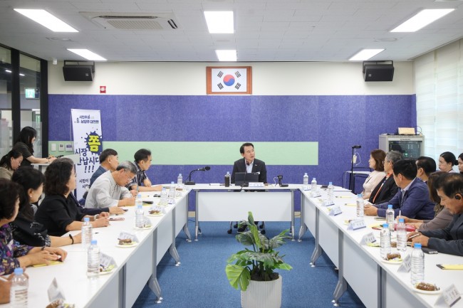 남양주시, 퇴계원읍서 16개 읍·면·동 '현장시장실' 첫 순회 마무리